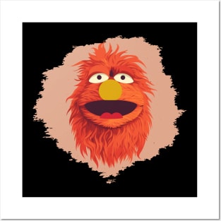 Red Muppets Posters and Art